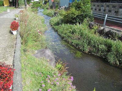 遊佐の湧水の小川