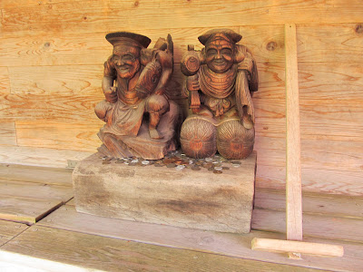 貸切り露天風呂の神様