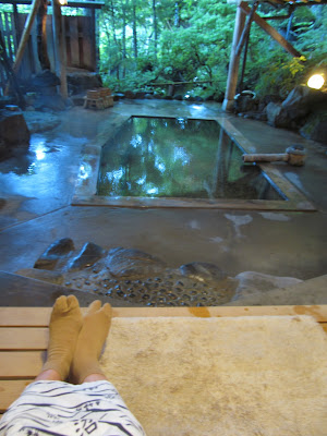 貸切り露天風呂独り占め