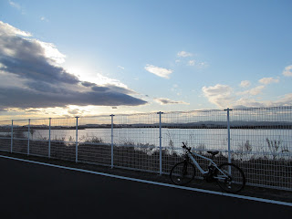 広浦と自転車