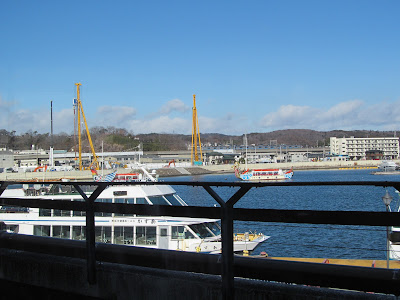 Trattoria Blair Marina窓辺の風景