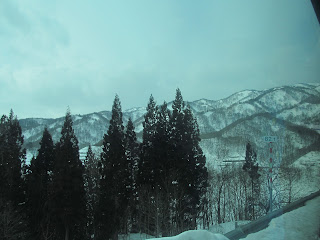 高速バス車窓風景