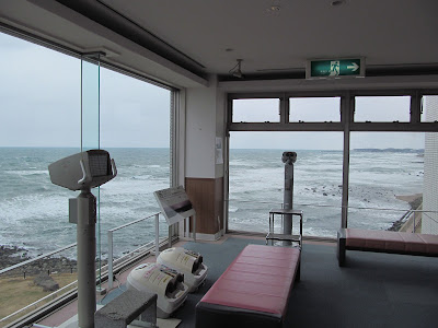 展望台から見た日本海