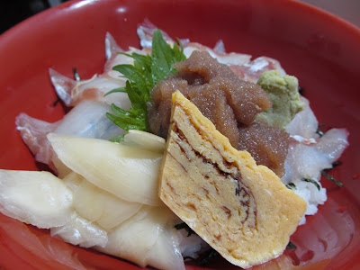 昆布〆たらと醤油漬け真鱈子の親子丼