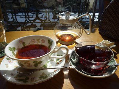 紅茶と紅茶ゼリー